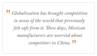 QUOTE: Globalization has brought competition...