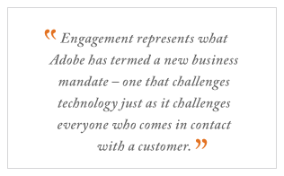 QUOTE: Engagement represents what Adobe...