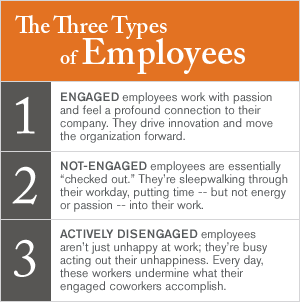 The Three Types Of Employees