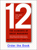 12: The Elements Of Great Managing - Order The Book